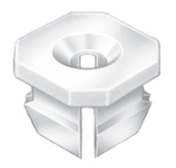 GM #8/#6 Screw Nylon Nut