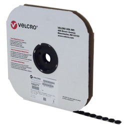 VELCOIN® LOOP ADHESIVE BLACK 5/8" 1200/RL