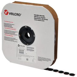 VELCOIN® LOOP ADHESIVE BLACK 0.875 900/RL