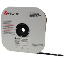 VELCOIN® LOOP ADHESIVE BLACK 1 3/8 600/RL
