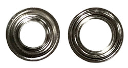 Grommets and Washers Nickel Self Piercing #0