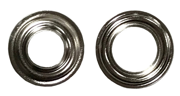 Grommets and Washers Nickel Self Piercing #0