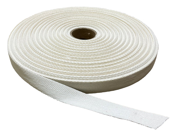 Cotton Tape - Natural 3/4" – Package Quantity – 72 Yards per Roll
