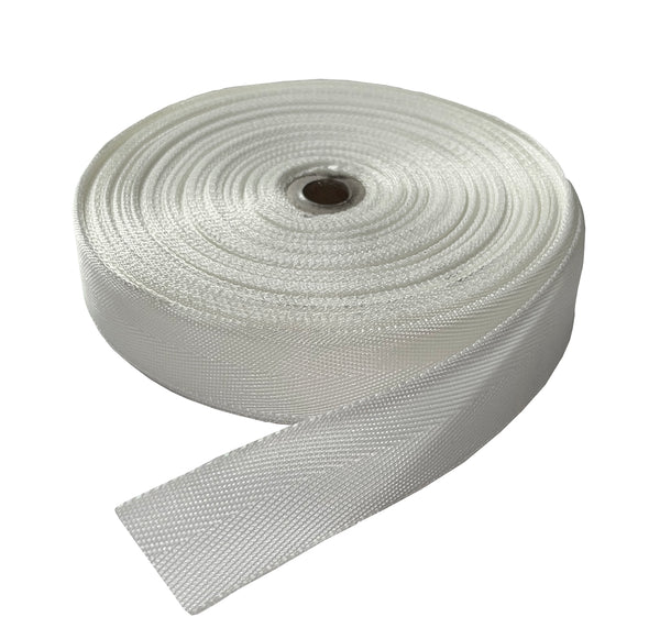 Nylon Binding Tape - White 3/4" – Package Quantity – 5 rolls of 25 Yards per Roll