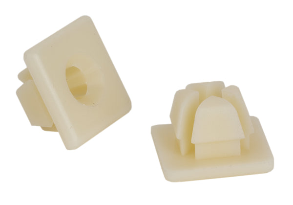 License Plate Nuts - 1/4" Nylon 50/Bag