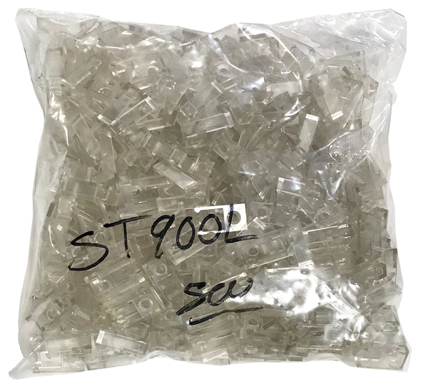 Curtain Track End Caps - Clear