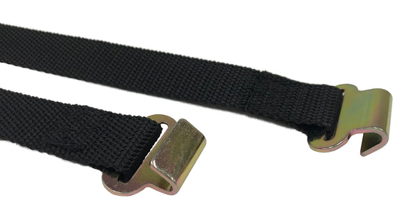 46" Black RV Tie Down Strap