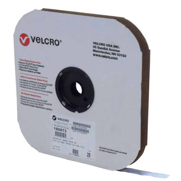 VELCRO® Brand 190873 Hook 88 5/8" White Pressure Sensitive Adhesive 72 - 25 Yard Roll